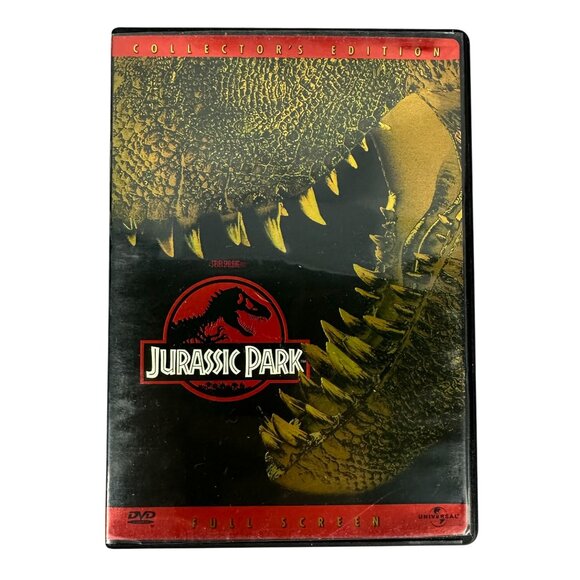 Jurassic Park Collectors Edition DVD Fullscreen 2000 Steven Spielberg Universal - Picture 1 of 7